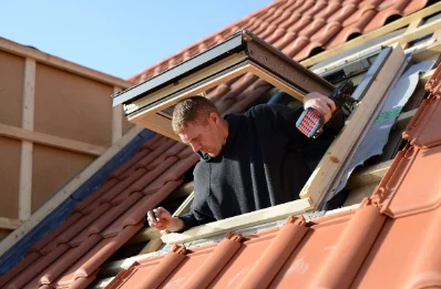 Pose de fenêtres de toit Velux à Baulne